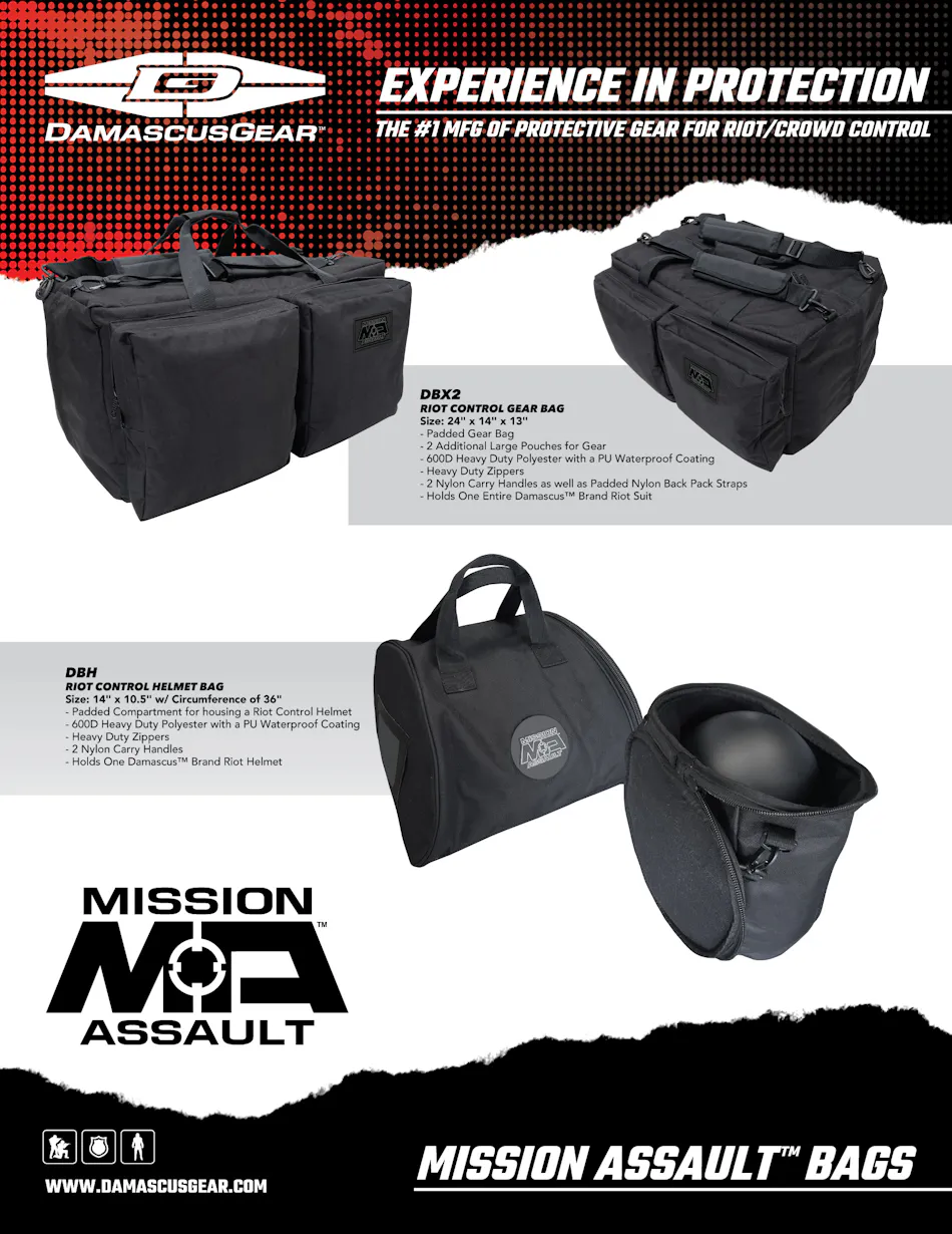 Damascus Riot Bags Damascus Gear Mission Assault Bags | Officer