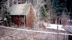 This cabin in Montana is where Kaczynski lived at the time of his arrest.