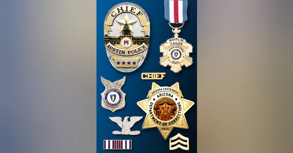 Number One Choice by Law Enforcement Officials for Badges and Insignia ...