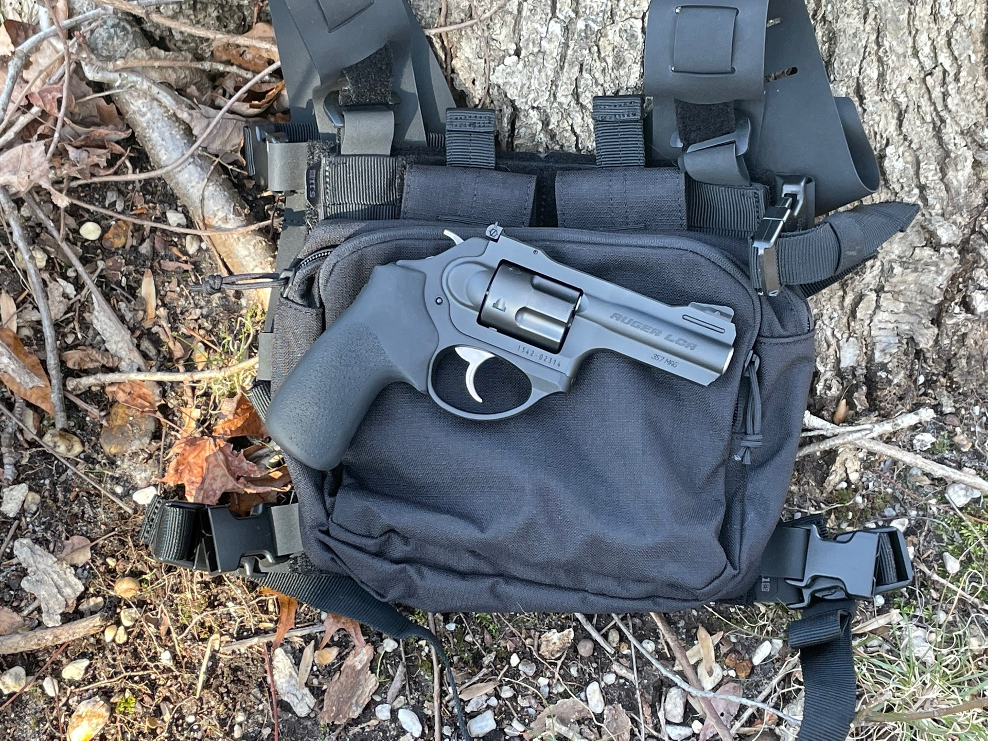 5-shots of .357Mag or .38Spl in a very rugged 3' barrel frame makes for an excellent backwoods handgun.