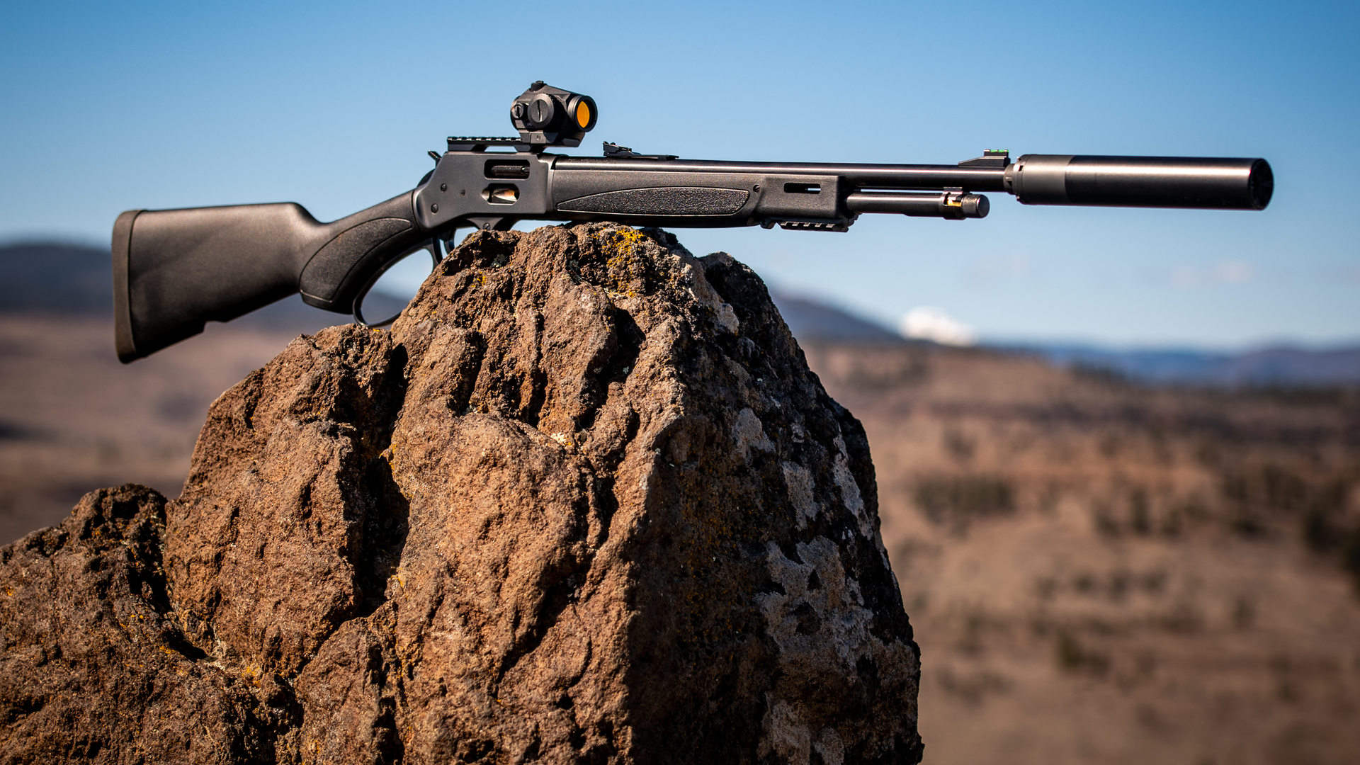 Even with contemporary accessories and fitted for duty, the Henry Repeating Arms lever action rifle will never be called an 'assault weapon.'
