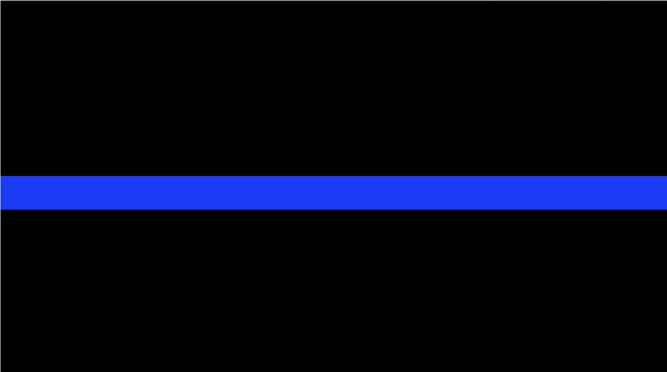 Thin Blue Line For Police 6019374bbea5f
