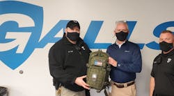 (L to R): Zach Tyra, GALLS Security Officer, Mike Fadden, CEO GALLS, Ernie Evans GALLS Head of Security. (L to R): Zach Tyra, GALLS Security Officer, Mike Fadden, CEO GALLS, Ernie Evans GALLS Head of Security.