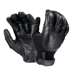 Made out of goatskin, Defender II Riot Gloves are comfortable yet durable as they are abrasion resistant offering even more protection for officers. Made out of goatskin, Defender II Riot Gloves are comfortable yet durable as they are abrasion resistant offering even more protection for officers.