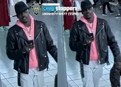 Police released images of the suspect Sunday and asked the public s help identifying him and tracking him down. (NYPD/DCPI) Police released images of the suspect Sunday and asked the public s help identifying him and tracking him down. (NYPD/DCPI)