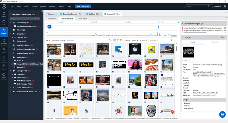 Physical Analyzer 7.43