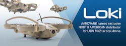 AARDVARK is excited to announce that it has partnered with Sky-Hero of Belgium to be the exclusive North American distributor for the LOKI Mk2 Tactical sUAS. AARDVARK is excited to announce that it has partnered with Sky-Hero of Belgium to be the exclusive North American distributor for the LOKI Mk2 Tactical sUAS.