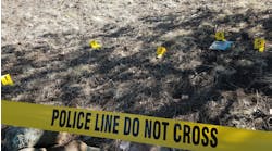 Outdoor crime scenes pose new challenges including weather, and terrain.