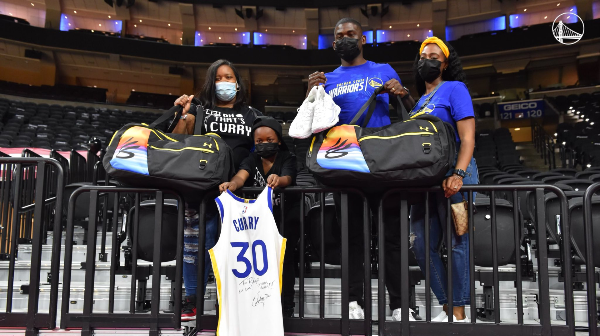 When Golden State Warriors star Stephen Curry saw the video of the Delaware State Trooper Joshua Morris and the kid, he reached out with the invitation to both of them.