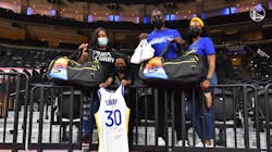 When Golden State Warriors star Stephen Curry saw the video of the Delaware State Trooper Joshua Morris and the kid, he reached out with the invitation to both of them. When Golden State Warriors star Stephen Curry saw the video of the Delaware State Trooper Joshua Morris and the kid, he reached out with the invitation to both of them.