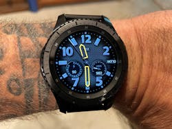 Samsung Gear S3 Frontier has easily changeable bands in various materials from rubber to nylon to metal and you can also customize the watch face with a few hundred options that are free to download through the Galaxy Watch app.