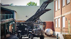 The BEAR MARS, Lenco&rsquo;s largest armored transport vehicle with the Mobile Adjustable Ramp System (MARS) by Patriot3, is equipped with Meritor&rsquo;s axles and suspension.