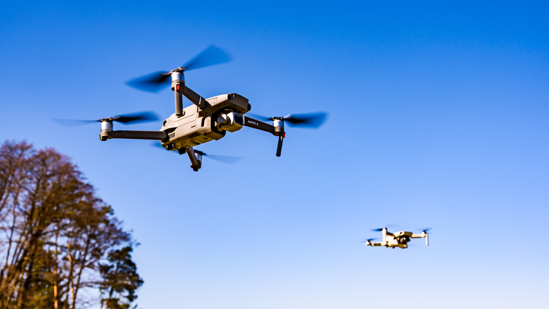 More than one drone can be deployed if necessary.