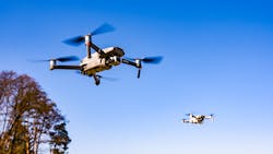 More than one drone can be deployed if necessary.