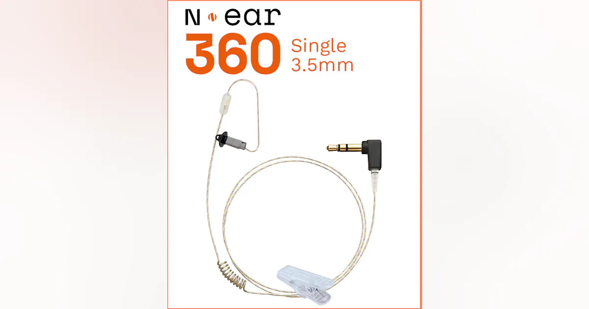 Ear 360 Rotation N-ear 360 Single Earpiece (Left or Right) | Officer