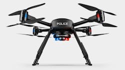 Police officers and firefighters will learn how to fly drones like the Spartacus Max in Aquiline Drones’ Flight to the Future online program. The Connecticut-based company is offering tuition-free enrollment to first responders from now until the end of the year. Photo Courtesy of Aquiline Drones. Police officers and firefighters will learn how to fly drones like the Spartacus Max in Aquiline Drones’ Flight to the Future online program. The Connecticut-based company is offering tuition-free enrollment to first responders from now until the end of the year. Photo Courtesy of Aquiline Drones.