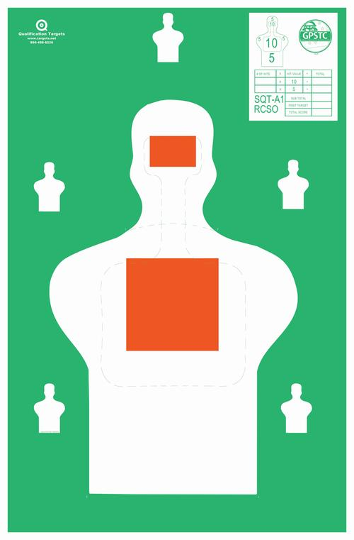 SQT-A1 RCSO Paper Target