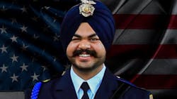 Galt, CA, Police Officer Harminder Grewal. Galt, CA, Police Officer Harminder Grewal.