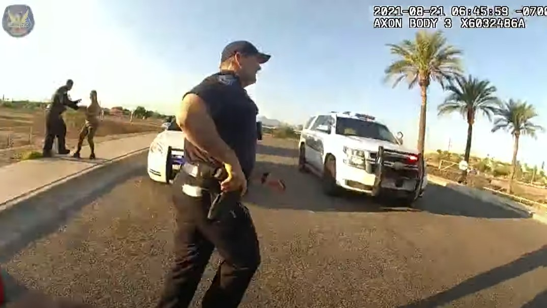 Watch Phoenix Police Help Citizens after Shots Fired | Officer