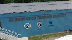 The Charlotte-Mecklenburg Police Department opened its new De-Escalation Training Facility at the academy on Tuesday. The Charlotte-Mecklenburg Police Department opened its new De-Escalation Training Facility at the academy on Tuesday.