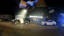 The Metro Nashville Police Department released body camera video of a fatal officer-shooting of a man who charged at officers with a knife. The Metro Nashville Police Department released body camera video of a fatal officer-shooting of a man who charged at officers with a knife.