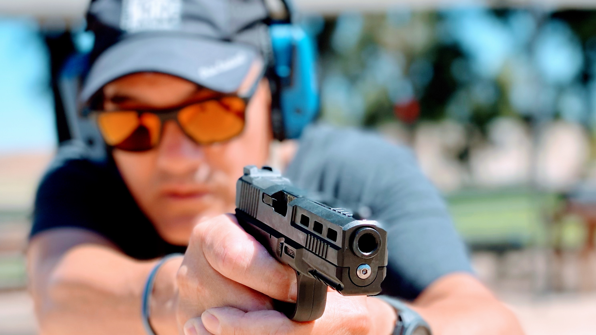 The Armscor/RIA STK100 is an aluminum framed, double stack, 9mm with an optics ready slide and full front rail. It has standard features that would cost at least twice the price in aftermarket dollars.