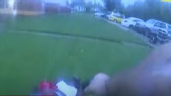 A Dayton, OH, police officer was shot and wounded in the head while trying to apprehend a suspect accused of trying to pass a counterfeit bill Tuesday. A Dayton, OH, police officer was shot and wounded in the head while trying to apprehend a suspect accused of trying to pass a counterfeit bill Tuesday.