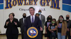 California Gov. Gavin Newsom signed eight new police reform measures into law in Gardena on Thursday.