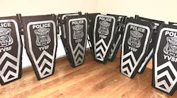 Vector Centerline Protection Police Shields Vector Centerline Protection Police Shields