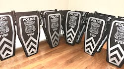 Vector Centerline Protection Police Shields Vector Centerline Protection Police Shields