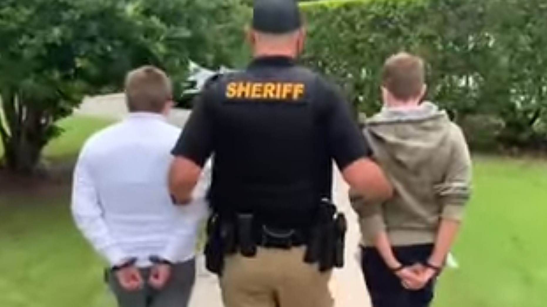 Lee County, FL, Sheriff Carmine Marceno said a 14-year-old and 13-year-old from Harns Marsh Middle School are currently in custody after they were arrested and charged Thursday with conspiracy to commit a mass shooting.