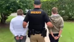 Lee County, FL, Sheriff Carmine Marceno said a 14-year-old and 13-year-old from Harns Marsh Middle School are currently in custody after they were arrested and charged Thursday with conspiracy to commit a mass shooting. Lee County, FL, Sheriff Carmine Marceno said a 14-year-old and 13-year-old from Harns Marsh Middle School are currently in custody after they were arrested and charged Thursday with conspiracy to commit a mass shooting.