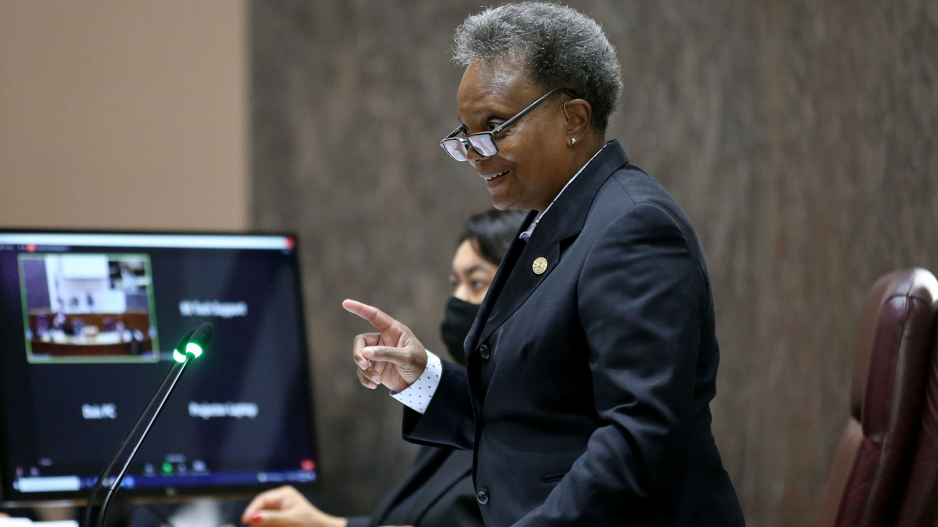 Chicago Mayor Lori Lightfoot.