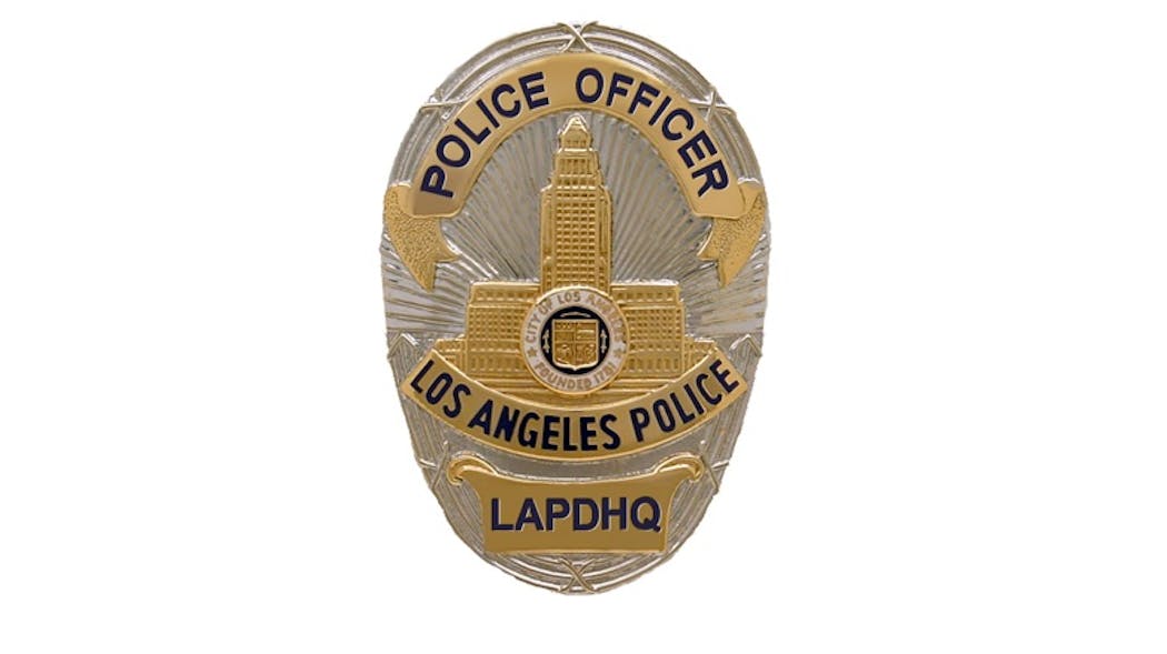 Los Angeles Police Dept Shield (ca)