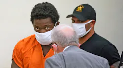 Othal Wallace makes his first appearance on charges of first-degree murder in the death of Daytona Beach, FL, Police Officer Jason Raynor.