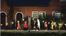 Taking the kids around the block to Trick-or-Treat requires the right outerwear and lights for the job.