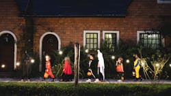 Taking the kids around the block to Trick-or-Treat requires the right outerwear and lights for the job.