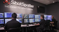The ShotSpotter Incident Review Center is seen.