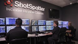The ShotSpotter Incident Review Center is seen. The ShotSpotter Incident Review Center is seen.