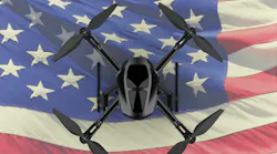 Ad Drone American Flag
