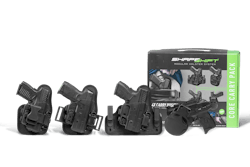 The ShapeShift Carry Pack from Alien Gear Holsters has in it parts that allow for customization of firearms and how they are being carried. The ShapeShift Carry Pack from Alien Gear Holsters has in it parts that allow for customization of firearms and how they are being carried.