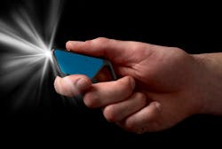 The ASP Sapphire rechargeable clip-on light is a convenient way to provide safety lighting in a small package. The ASP Sapphire rechargeable clip-on light is a convenient way to provide safety lighting in a small package.