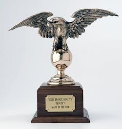 Traditional Bronze Eagle