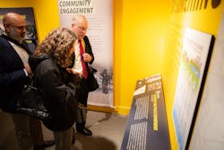 Visitors are seen during the National Law Enforcement Museum's Grand Reopening weekend. Visitors are seen during the National Law Enforcement Museum's Grand Reopening weekend.
