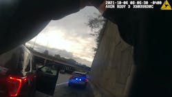 Atlanta Police Officer Steven Randerson was seriously injured when he was struck from behind by a vehicle while he was investigating an accident Oct. 6. Atlanta Police Officer Steven Randerson was seriously injured when he was struck from behind by a vehicle while he was investigating an accident Oct. 6.