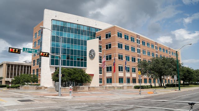 Jack Evans Police Headquarters in Dallas.