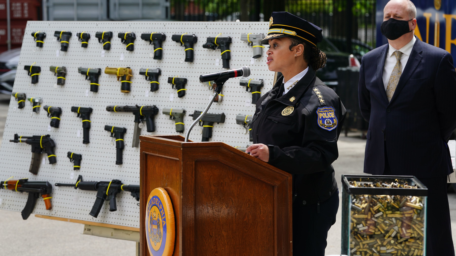 Philadelphia Police Commissioner Danielle Outlaw.