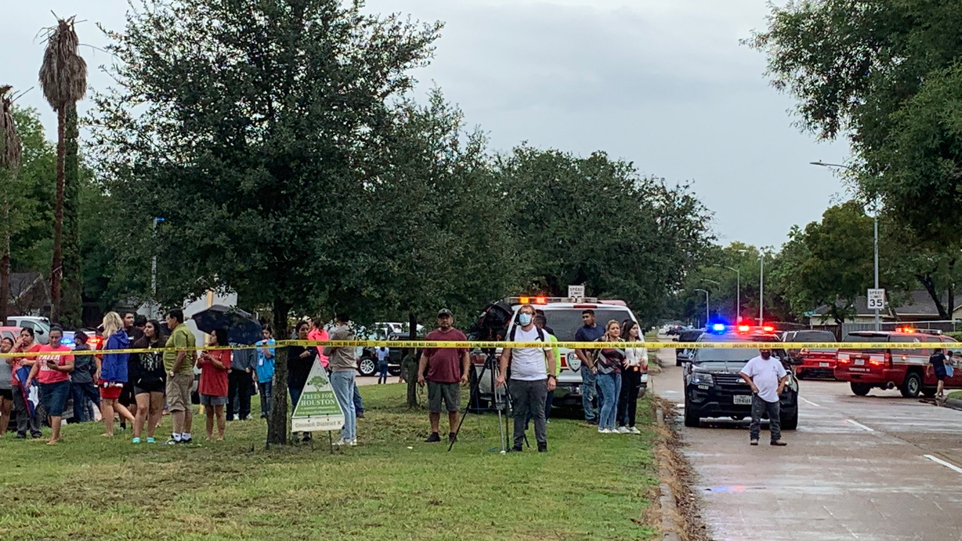 One in Custody after Report of Active Shooting at Houston School Officer