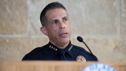Austin, TX, Police Chief Joe Chacon. Austin, TX, Police Chief Joe Chacon.