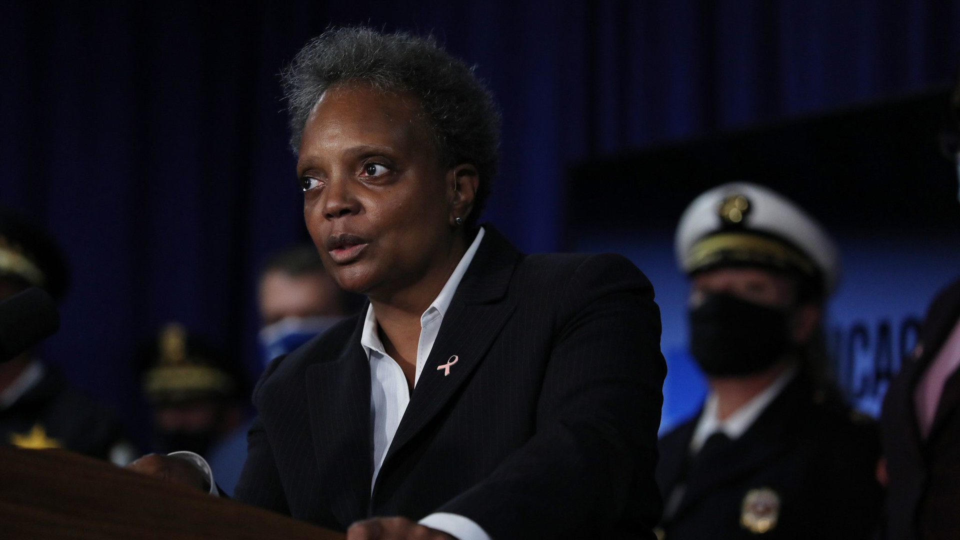 Chicago Mayor Lori Lightfoot.